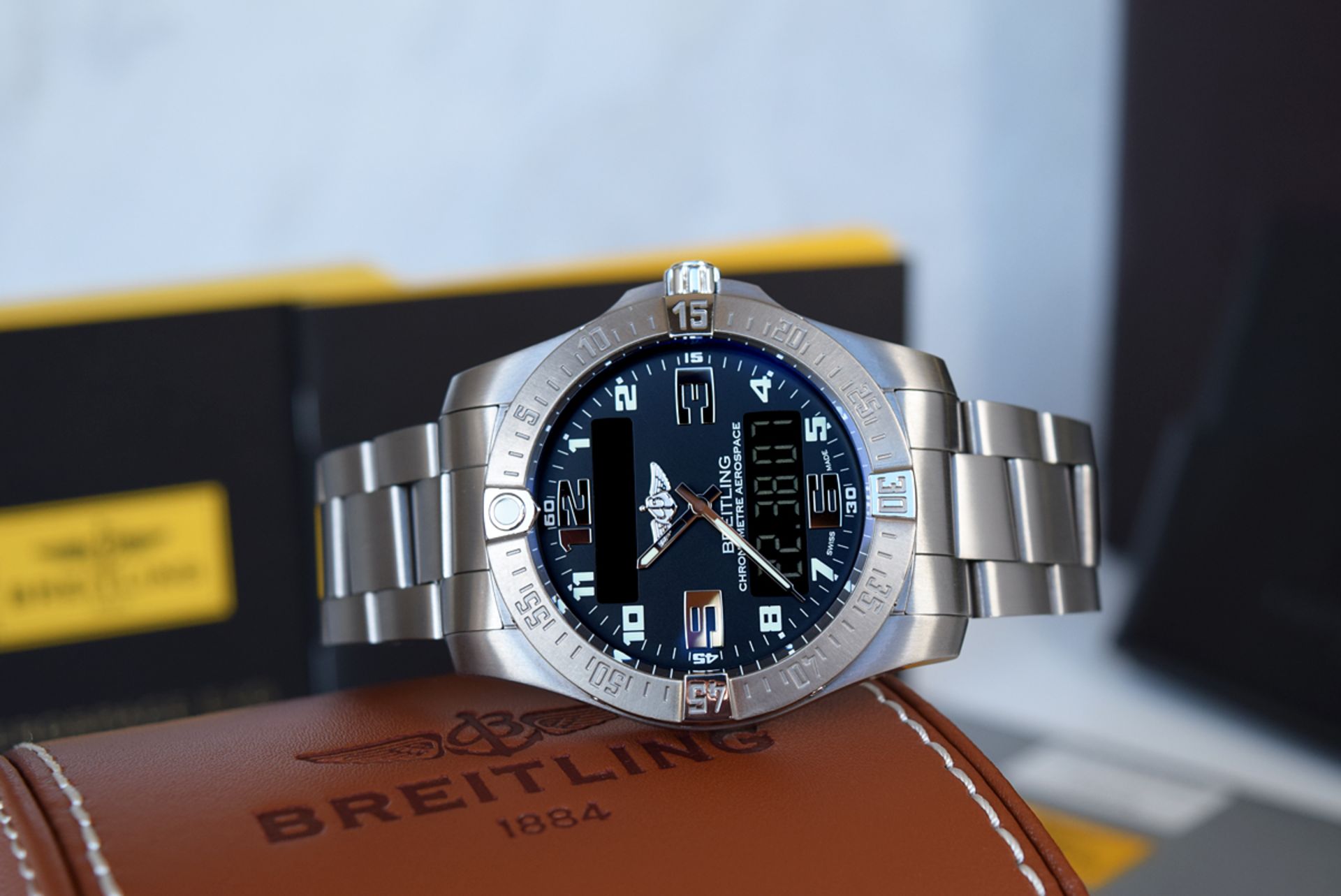 BREITLING - AEROSPACE 'EVO' (E79363) - PRO SERIES - BLACK DIAL! - Image 10 of 11