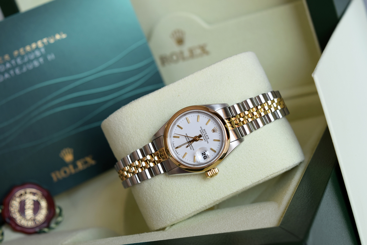 Rolex DateJust - 18K Gold & Stainless Steel 26mm Ladies Model - Image 8 of 10