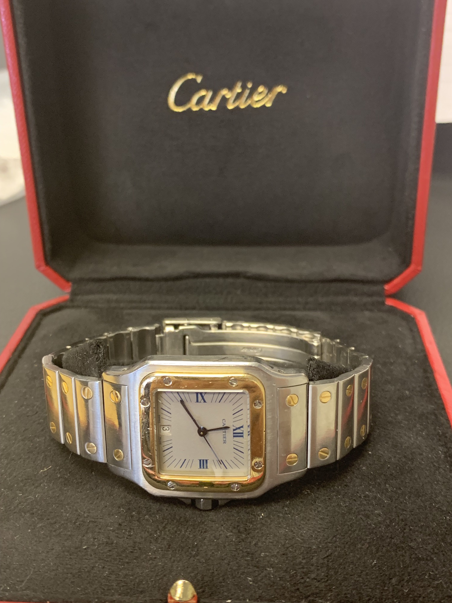 GENTS CARTIER SANTOS WATCH