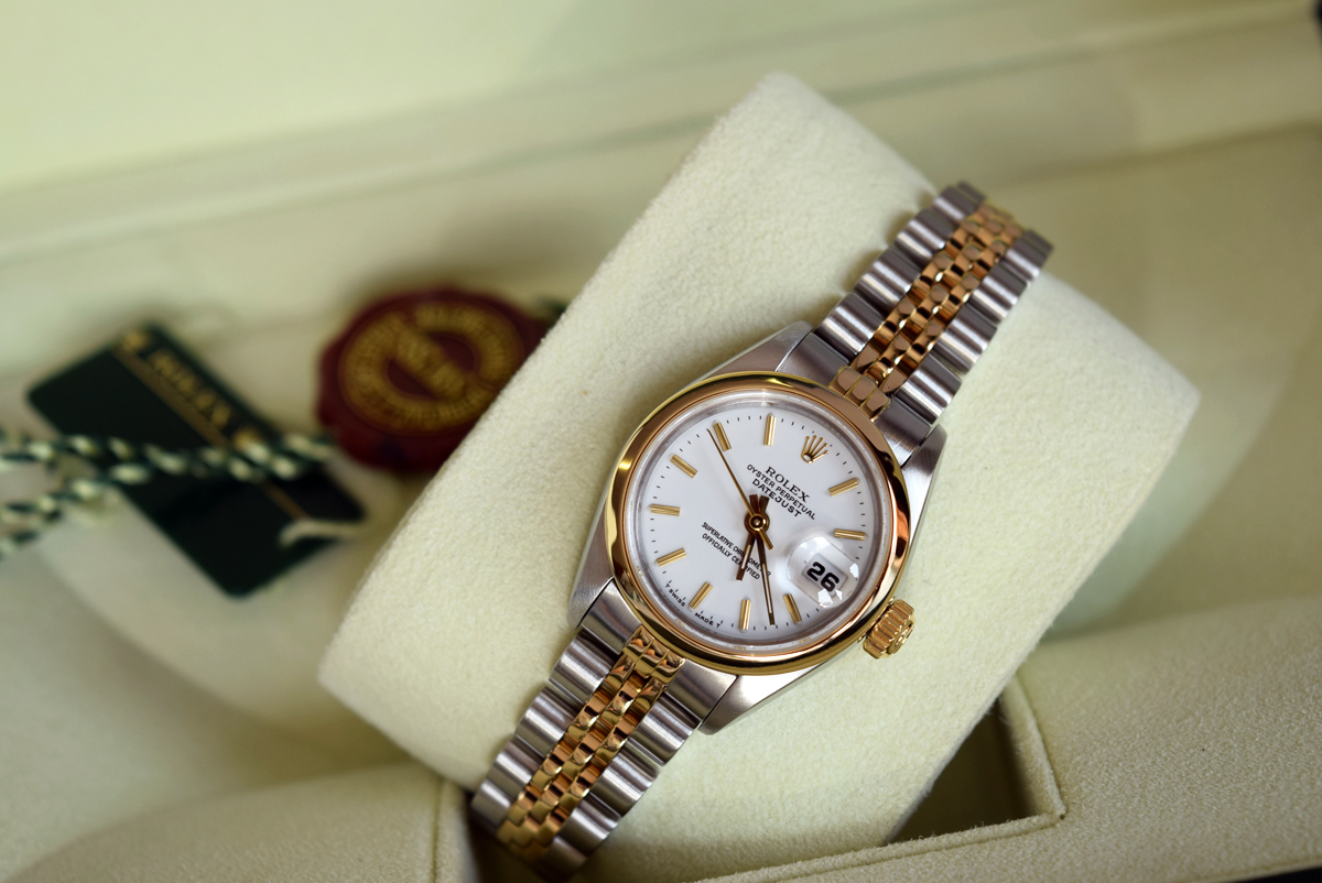 Rolex DateJust - 18K Gold & Stainless Steel 26mm Ladies Model - Image 4 of 10