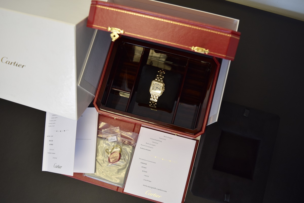 Solid 18K Gold Cartier Panthere XL - Very Rare XL 'Art Deco' Model (Boxset & Certificate) - Image 3 of 15