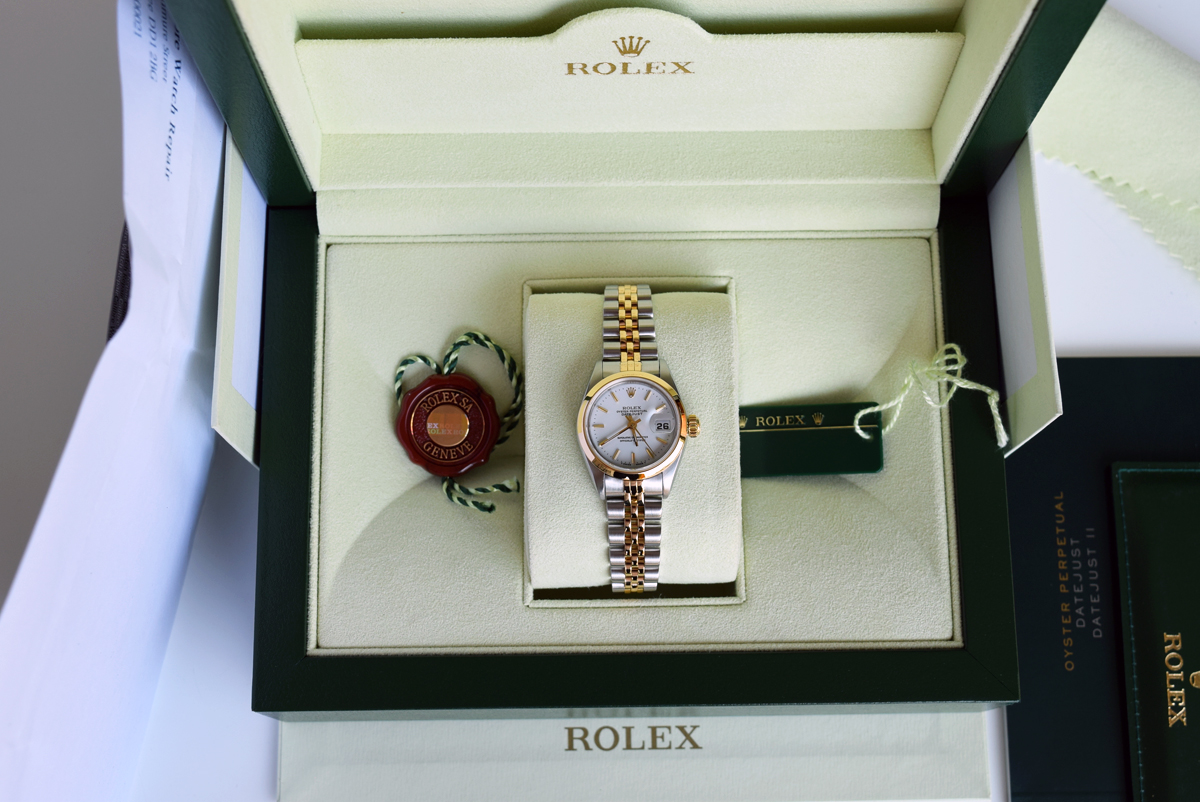 Rolex DateJust - 18K Gold & Stainless Steel 26mm Ladies Model - Image 9 of 10