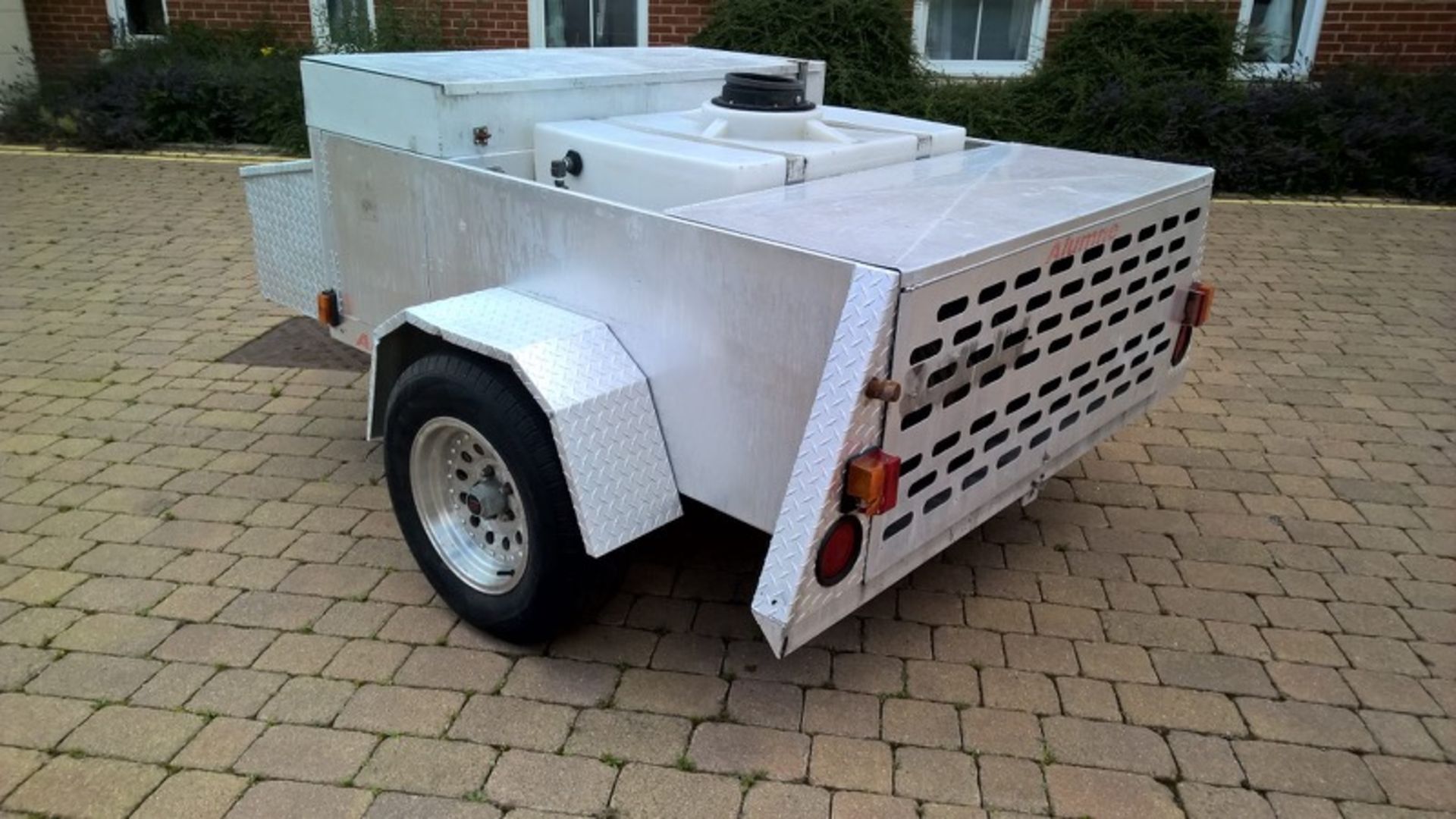 Detailing Trailer / High Jet Pressure Washing Trailer American Made All Aluminium - Image 8 of 15