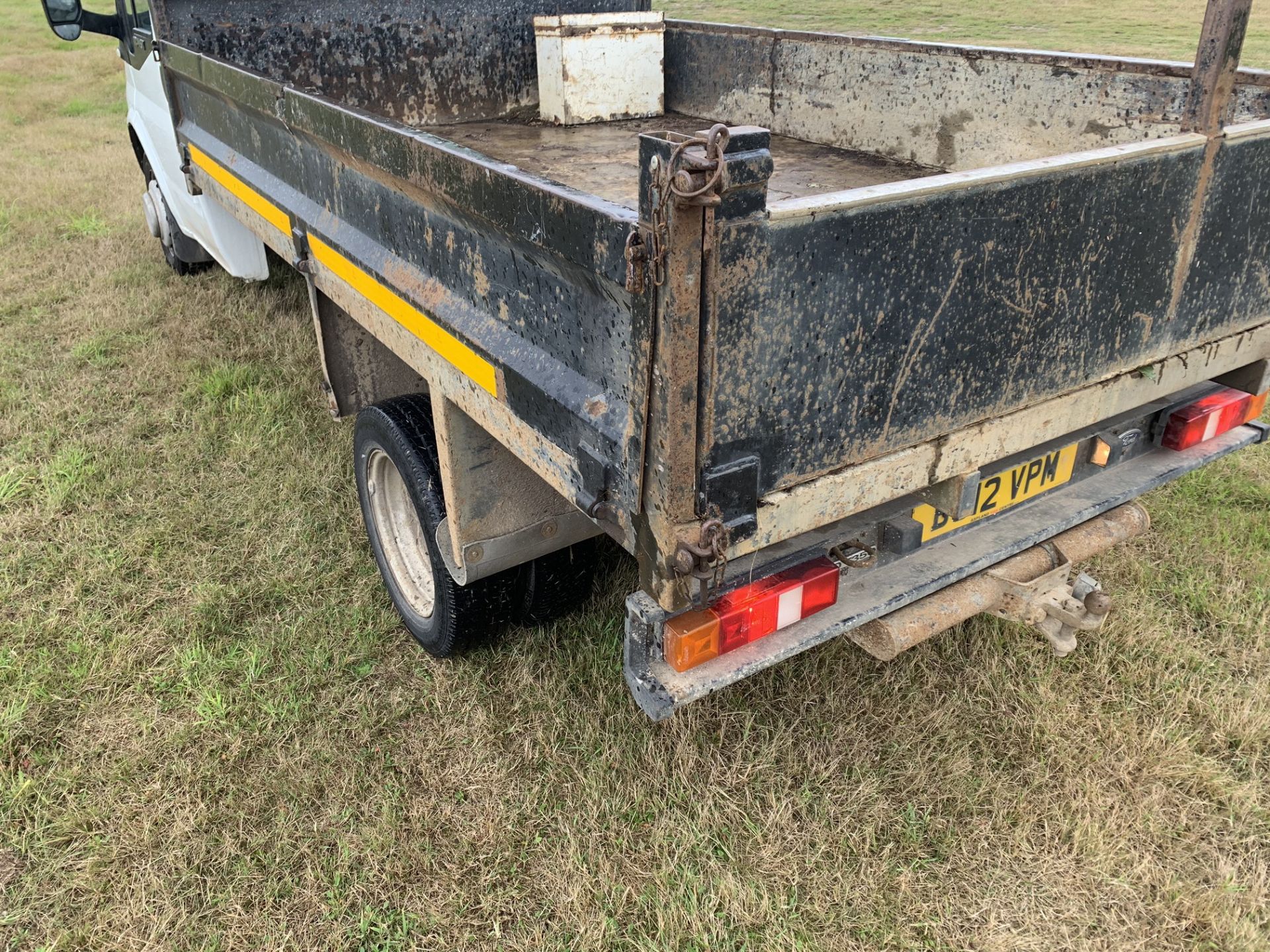 2012 12 REG FORD TRANSIT TIPPER TRUCK 87k MILES - Image 7 of 14