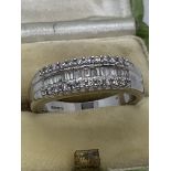 FINE 18ct GOLD 0.50ct DIAMOND RING