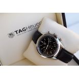 TAG HEUER 'CARRERA' CHRONOGRAPH (CV2111-0) BLACK DIAL