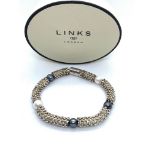 LINKS OF LONDON SILVER BRACELET - BOXED