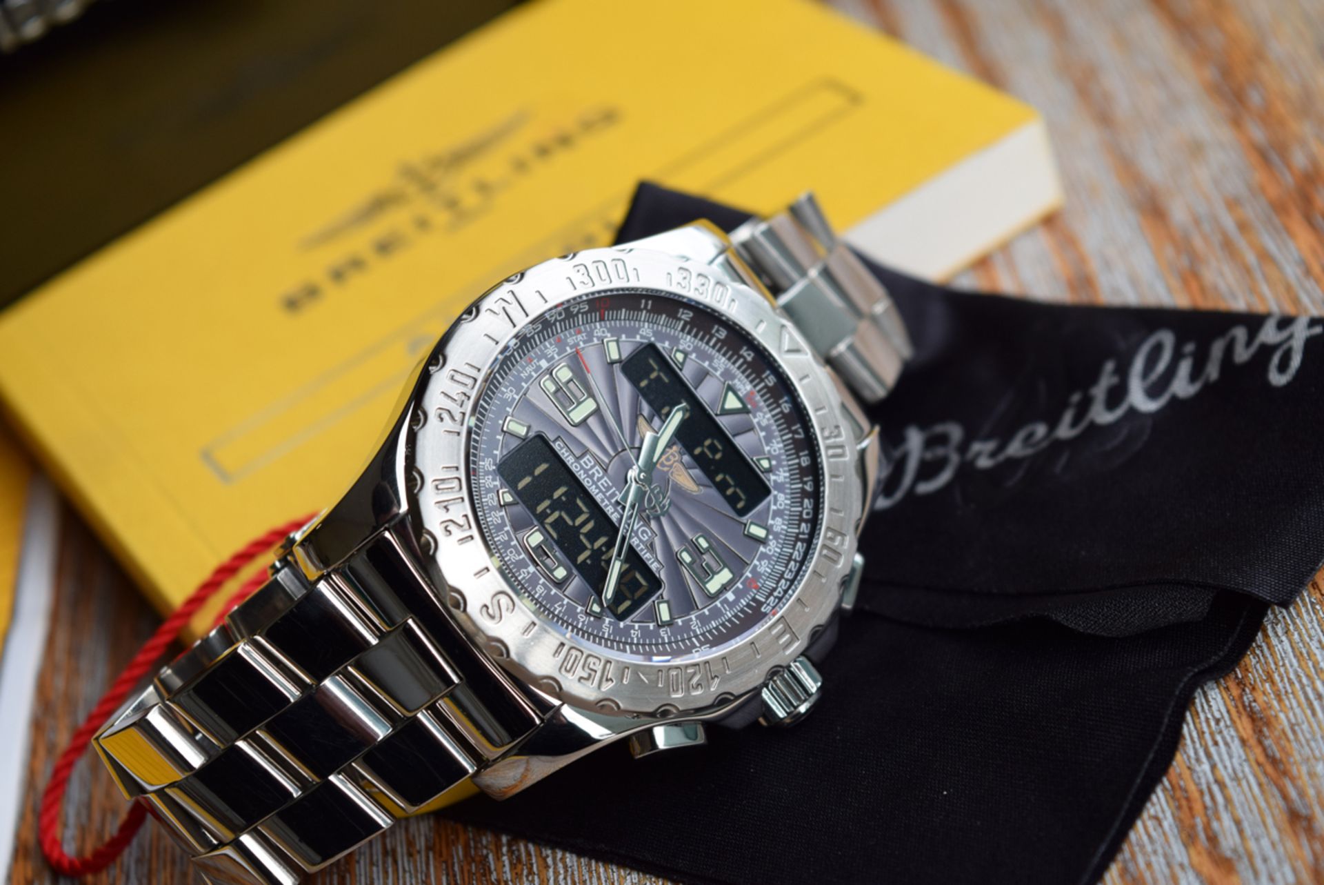 BREITLING AIRWOLF 'PROFESSIONAL' (A78363) - PATTERNED DIAL