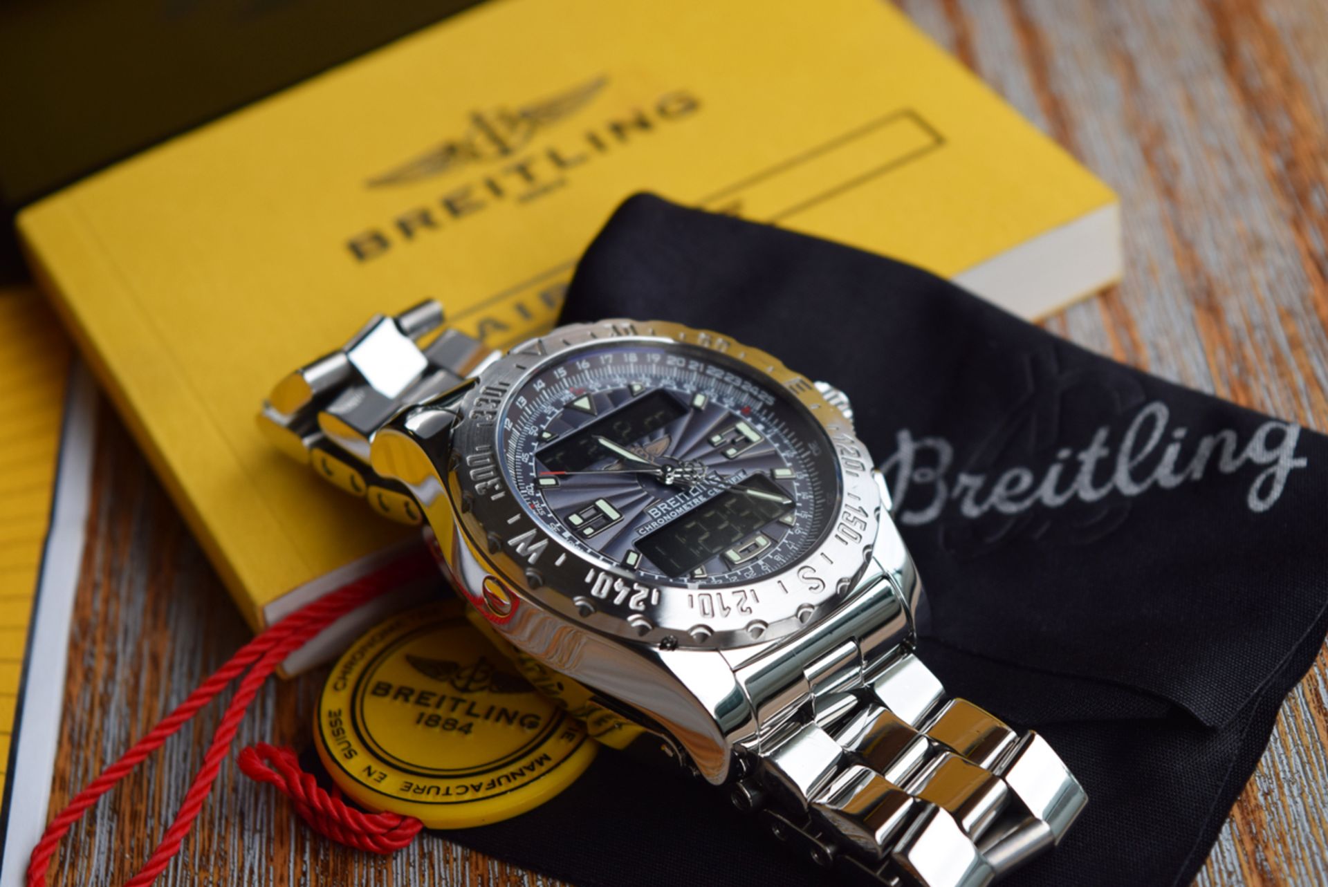 BREITLING AIRWOLF 'PROFESSIONAL' (A78363) - PATTERNED DIAL - Image 3 of 11