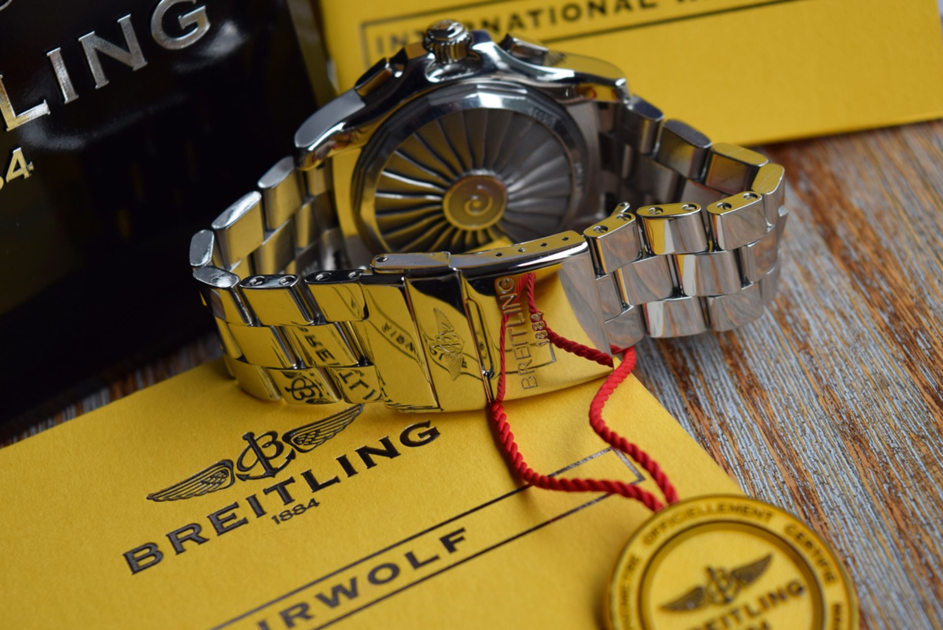 BREITLING AIRWOLF 'PROFESSIONAL' (A78363) - PATTERNED DIAL - Image 9 of 11