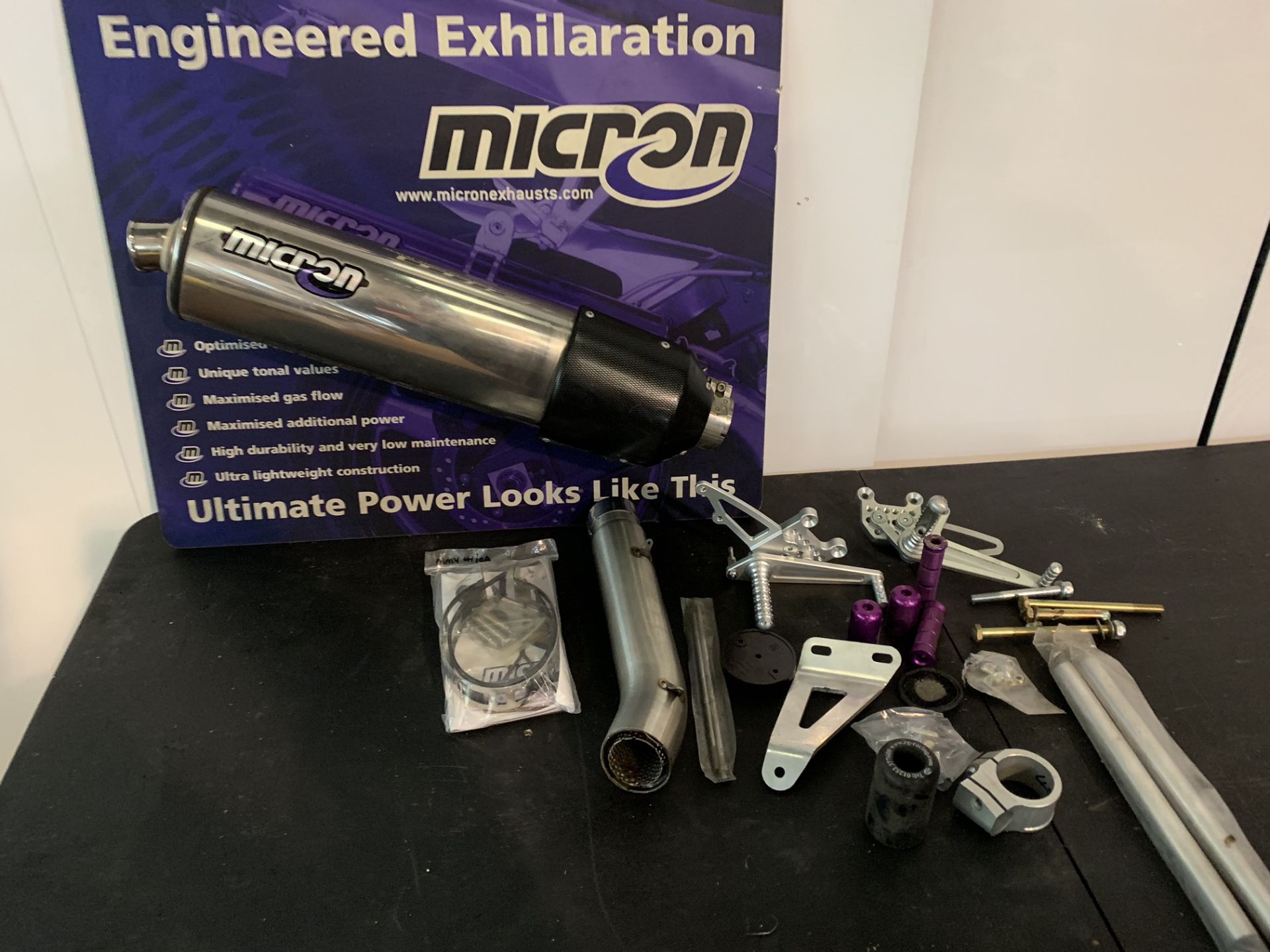 MICRON N CAN & VARIOUS ITEMS AS SHOWN
