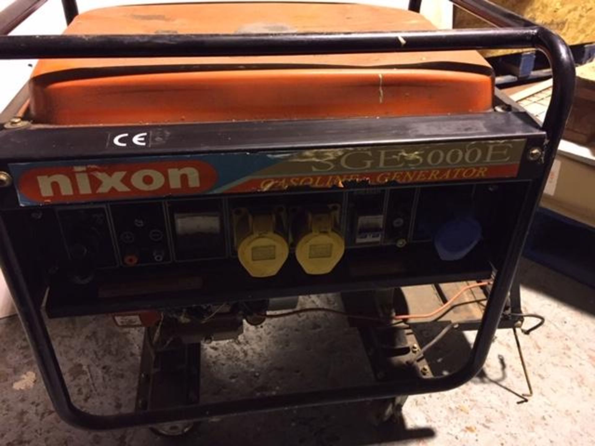 Nixon 5.5 kVA generator 240 V and also 110 V petrol