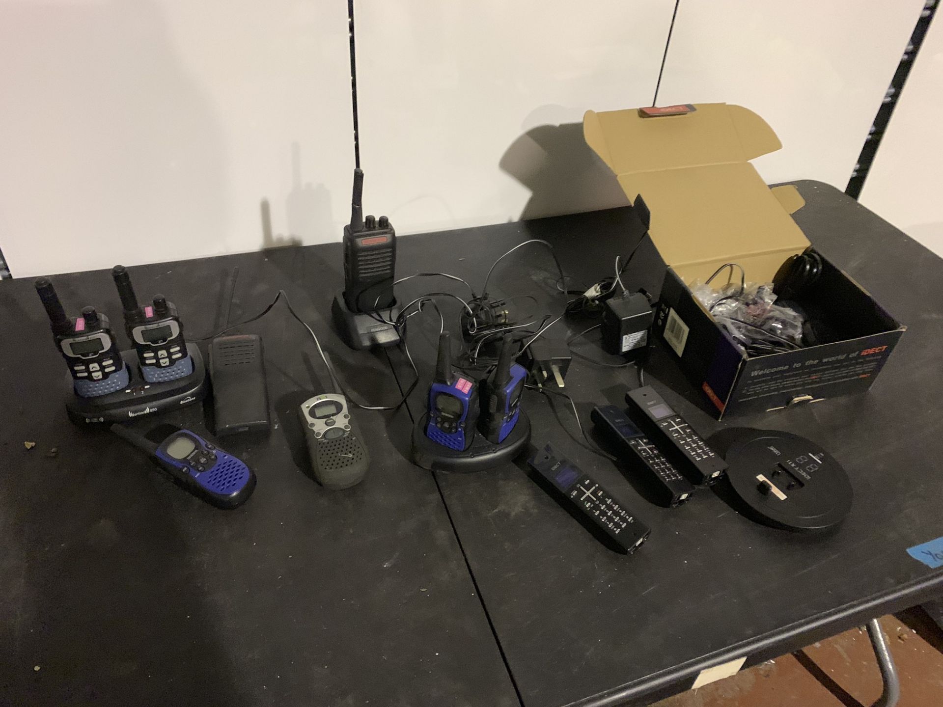 MISC WALKIE TALKIES, TELEPHONE, EAR PIECES ETC