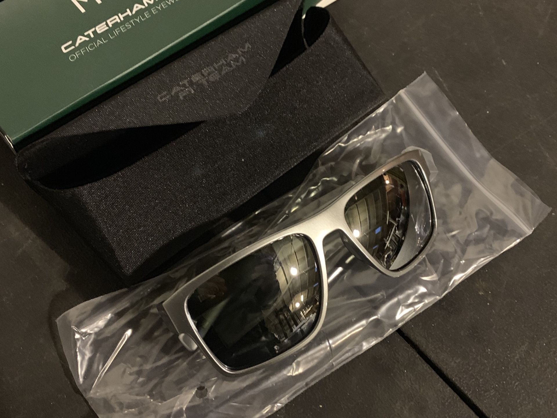 CATERHAM F1 SUNGLASSES WITH CASES X 3