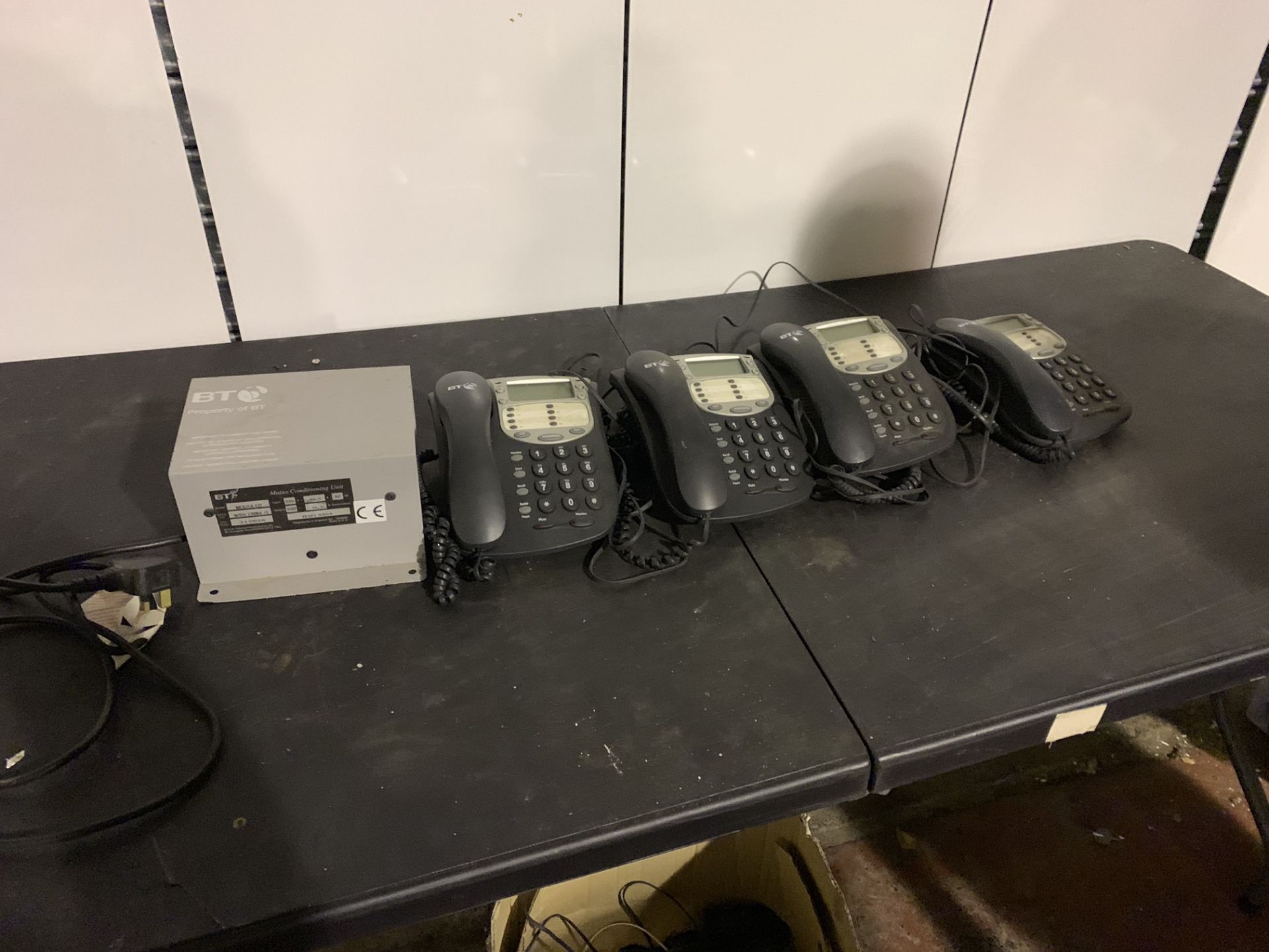 BT PHONES AND BT CONDITIONING UNIT