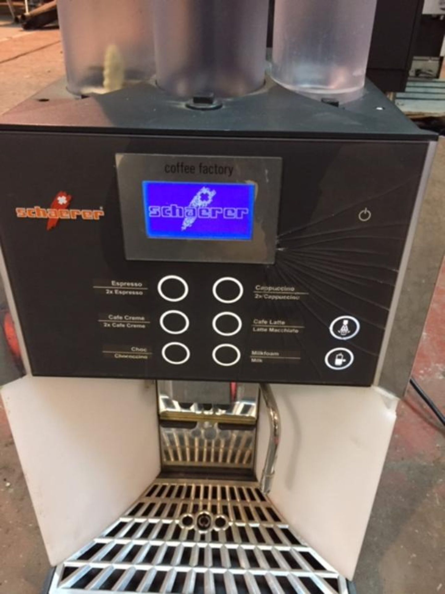 Commercial coffee machine