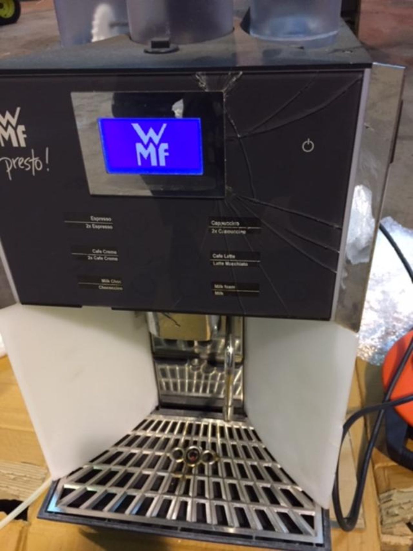 Commercial coffee machine