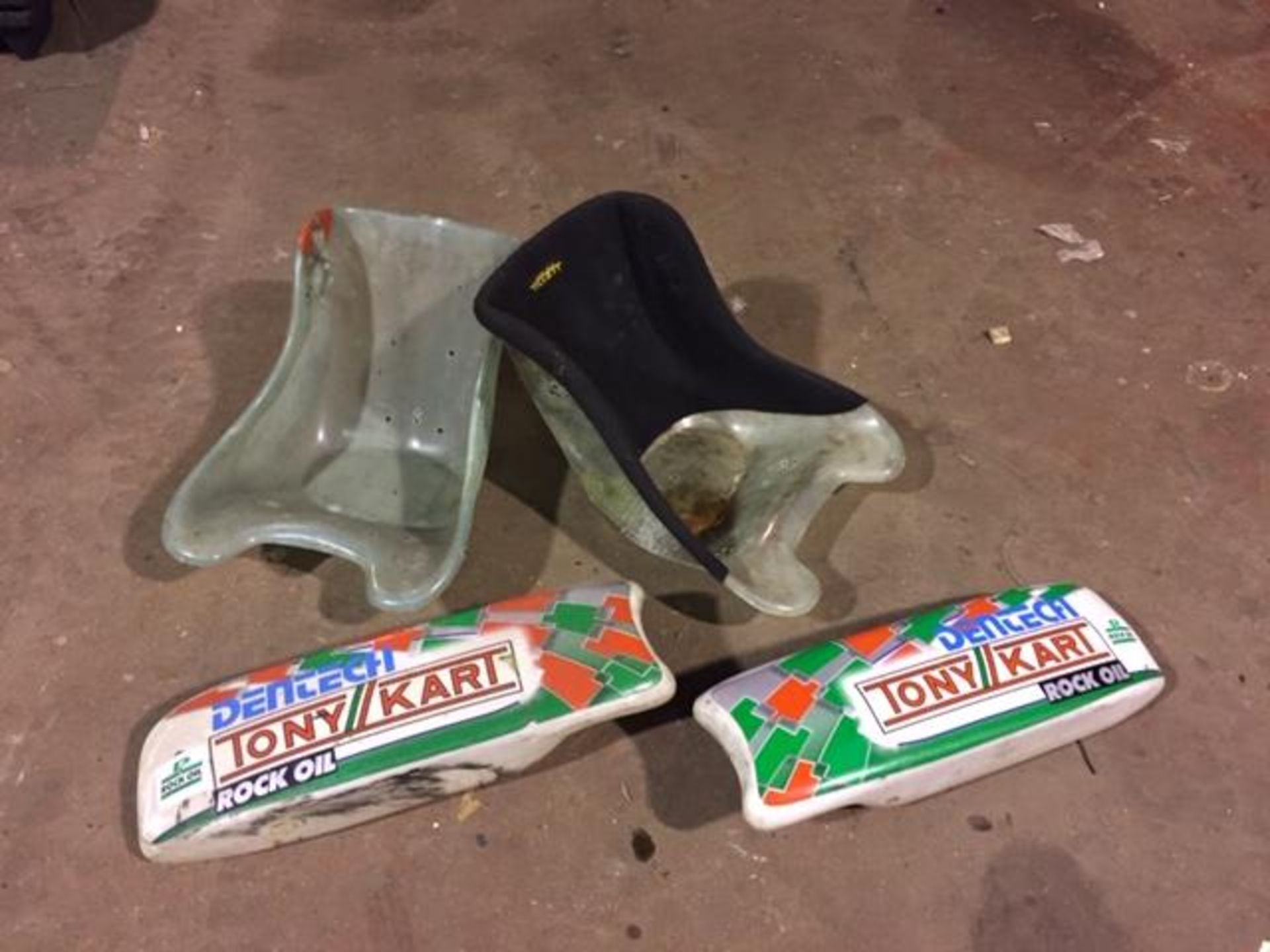 Tony kart side pod and two seats