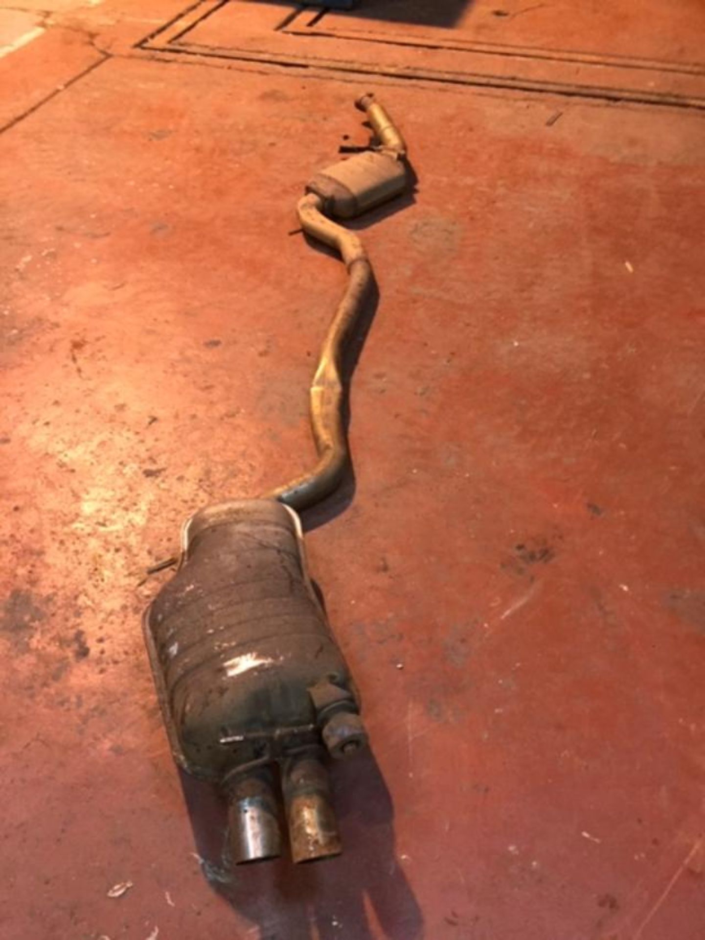 BMW X3 back box DPF and link pipe