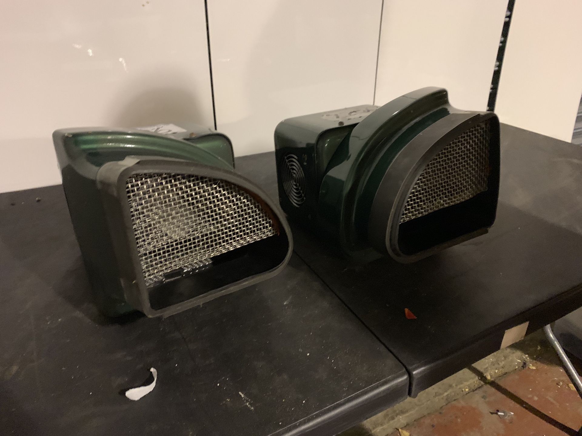 PAIR OF CATERHAM F1 SIDE POD COOLERS