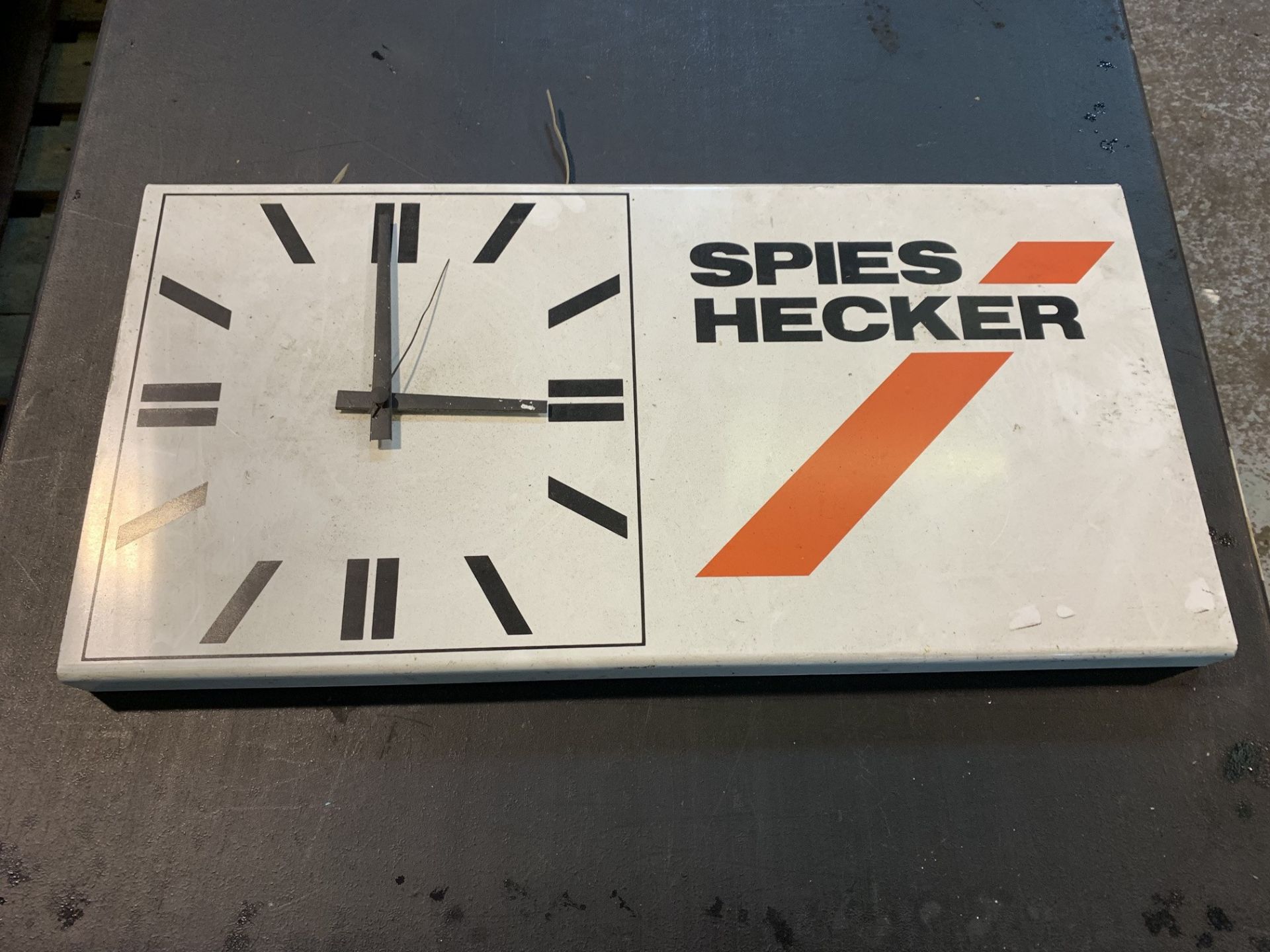 SPIES HECKER WALL CLOCK