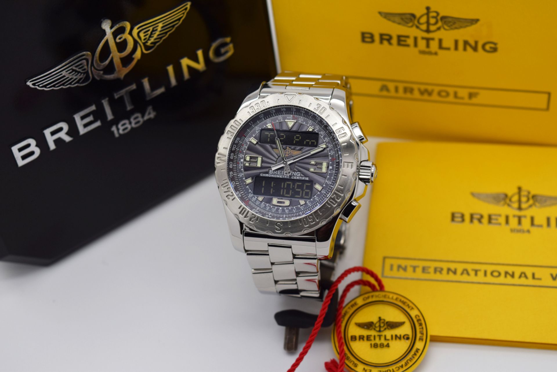 BREITLING AIRWOLF 'PROFESSIONAL' (A78363) - BLUE DIAL