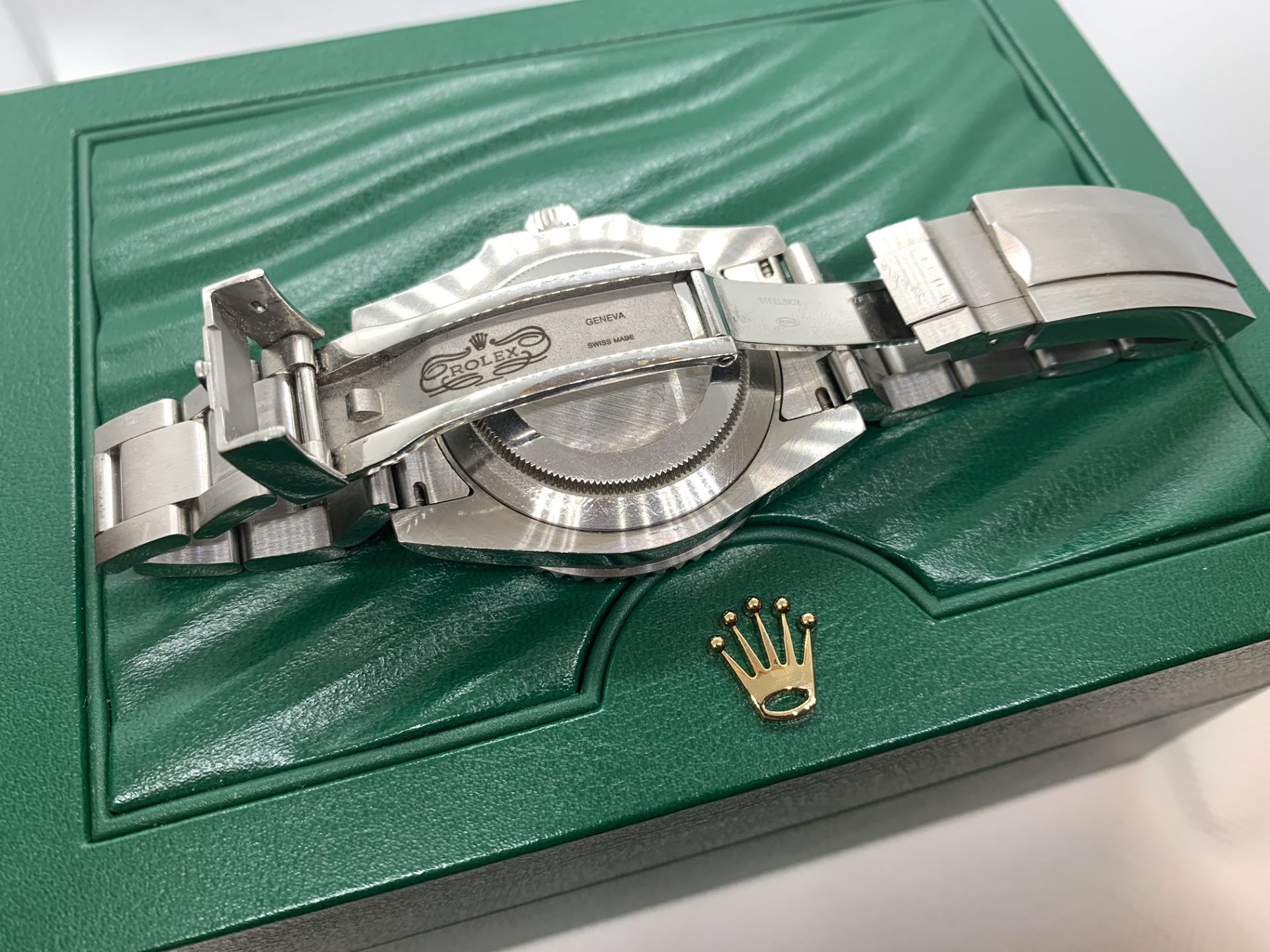 ROLEX SUBMARINER 3135 MOVEMENT WITH S/S METAL WATCH CASE - Image 6 of 13