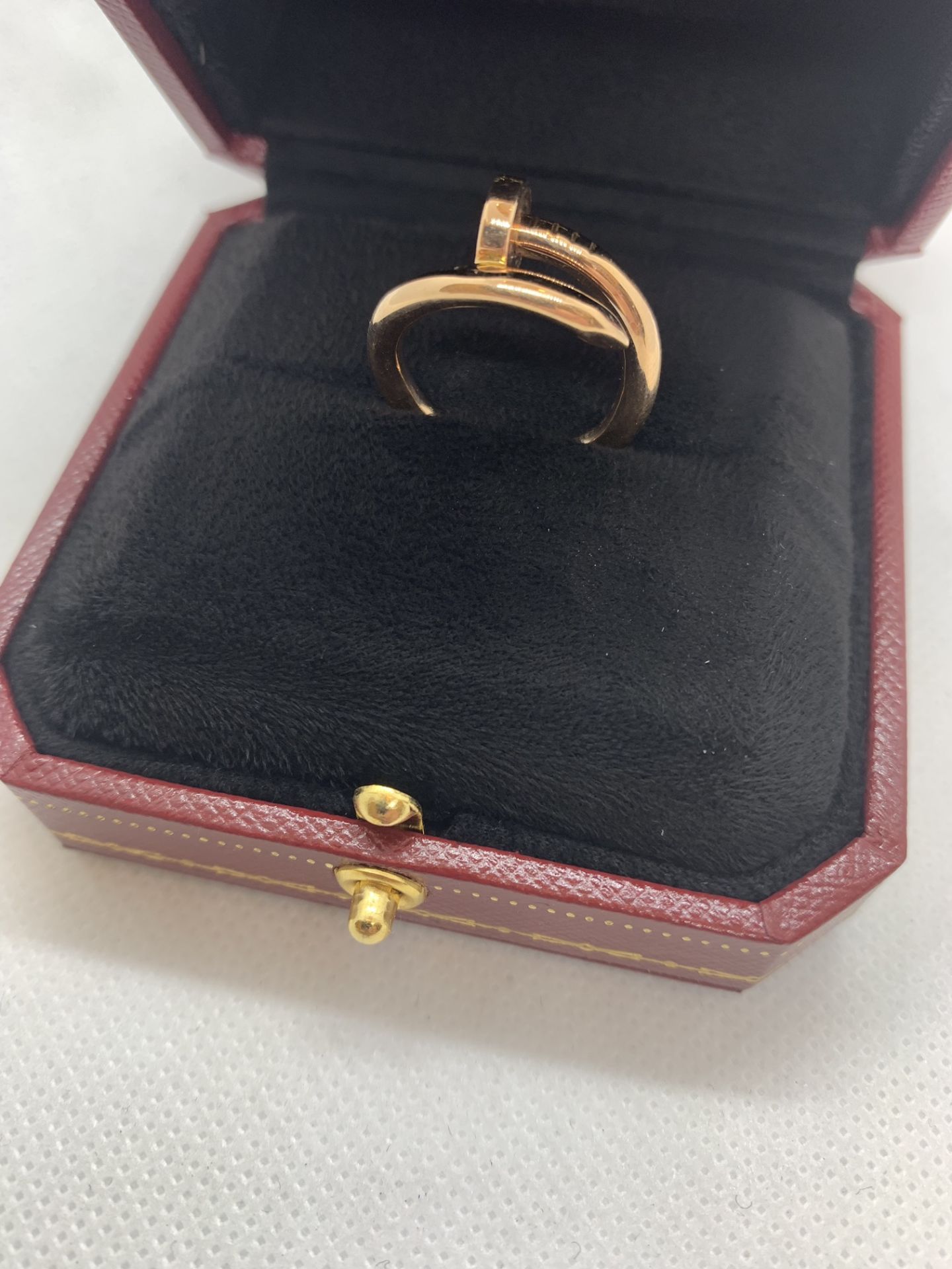 18ct ROSE GOLD JUSTE UN CLOU STYLE RING