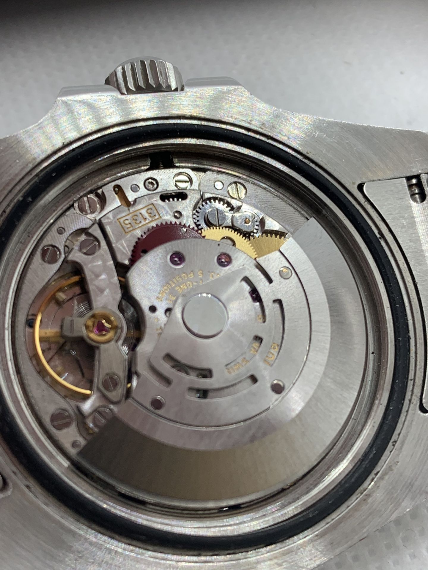 ROLEX SUBMARINER 3135 MOVEMENT WITH S/S METAL WATCH CASE - Image 13 of 13