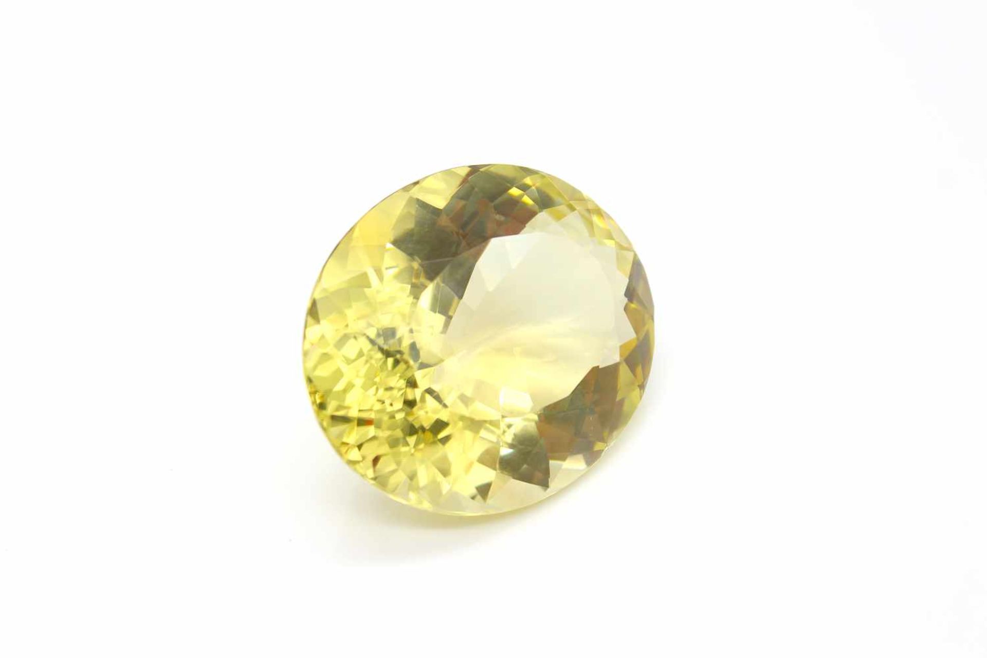 1 großer Citrin mit 680 ct.Maße : 68,2 x 56,9 x 34,11 large citrine with 680 ct.Dimensions : 68,2 - Bild 3 aus 5