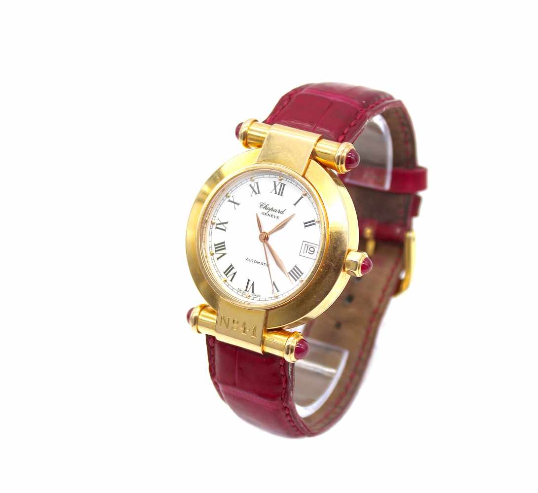 Chopard Imperial No.41 Mens wristwatch Imperiale 37/3173-21 automatic made of 750 gold with 5 ruby - Image 2 of 6