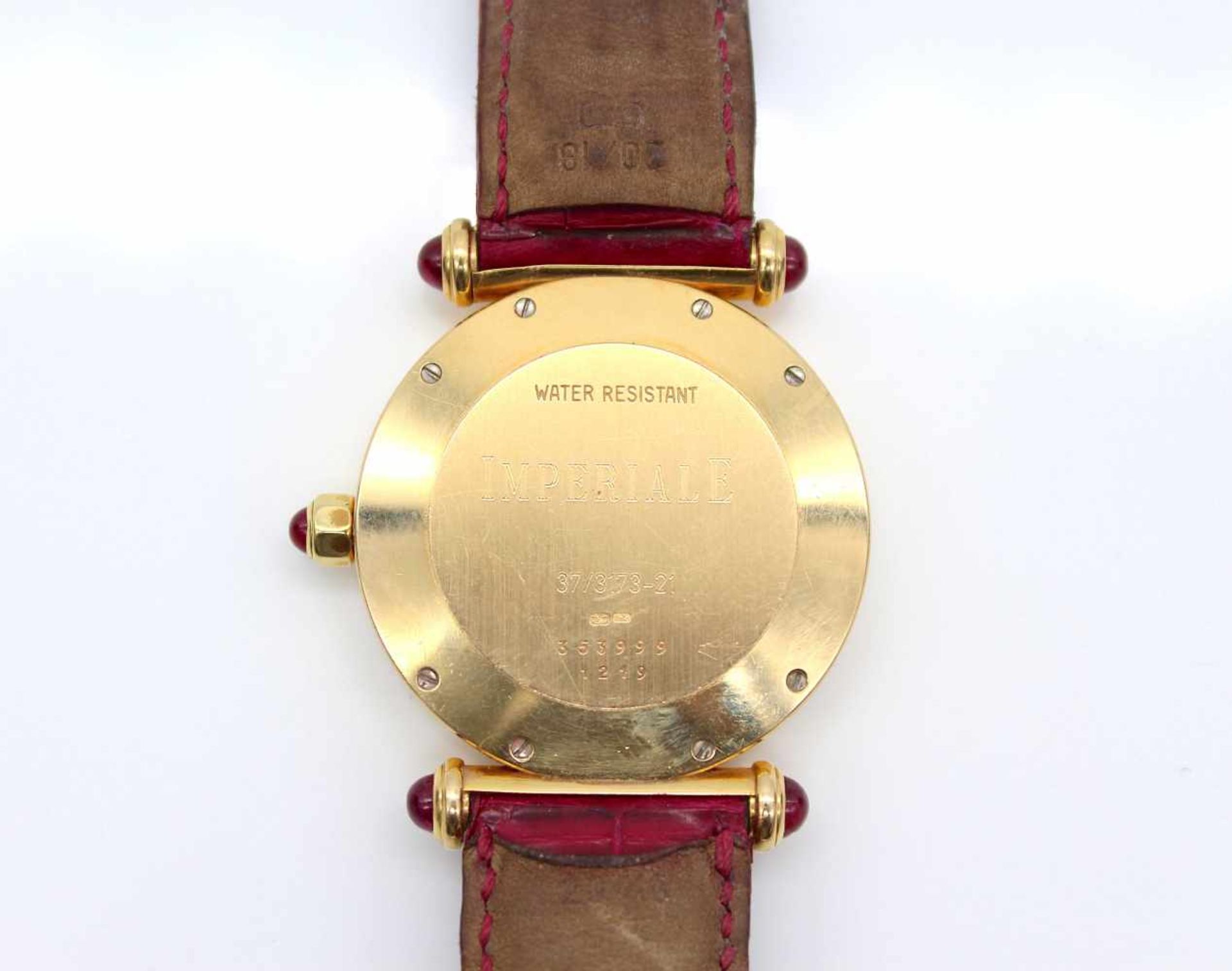 Chopard Imperial No.41 Mens wristwatch Imperiale 37/3173-21 automatic made of 750 gold with 5 ruby - Bild 6 aus 6