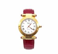 Chopard Imperial No.41 Mens wristwatch Imperiale 37/3173-21 automatic made of 750 gold with 5 ruby