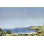 D. Fitzgerald Arundel (20th century British) - Shoreline Landscape - signed lower right,