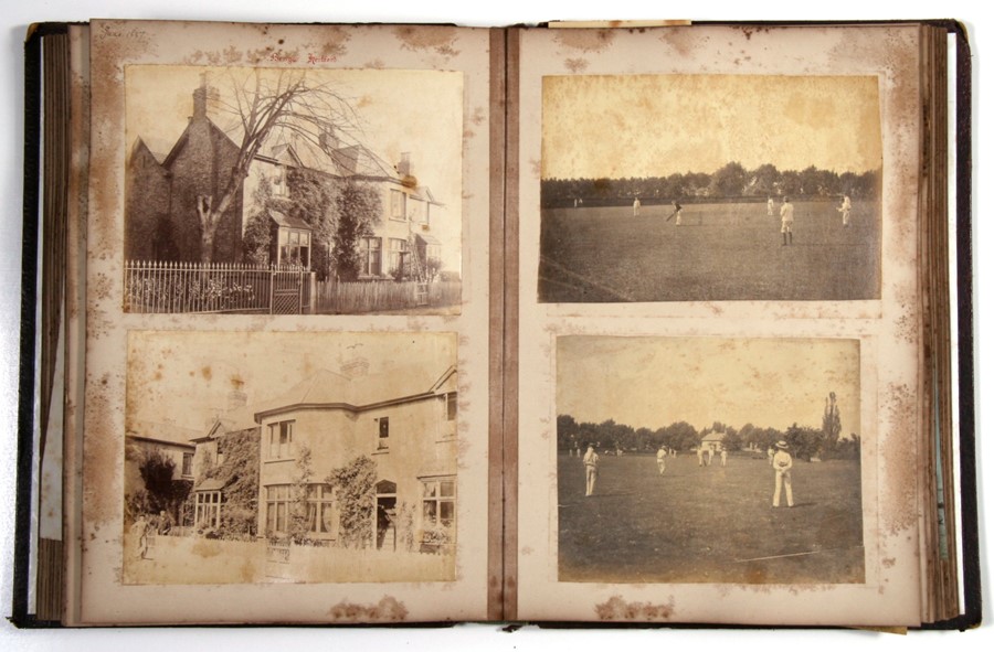 A Victorian photograph album containing photographs covering an Australian and New Zealand tour - Image 10 of 33