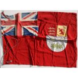 A Canadian Red Ensign flag, 76 by 58.5cms (30 by 23ins).