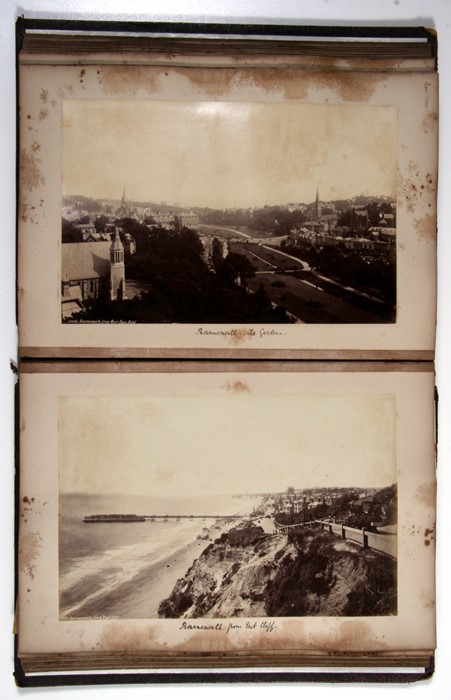 A Victorian photograph album containing photographs covering an Australian and New Zealand tour - Image 7 of 33