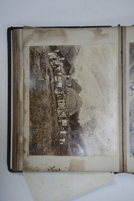 A Victorian photograph album containing photographs covering an Australian and New Zealand tour - Image 27 of 33