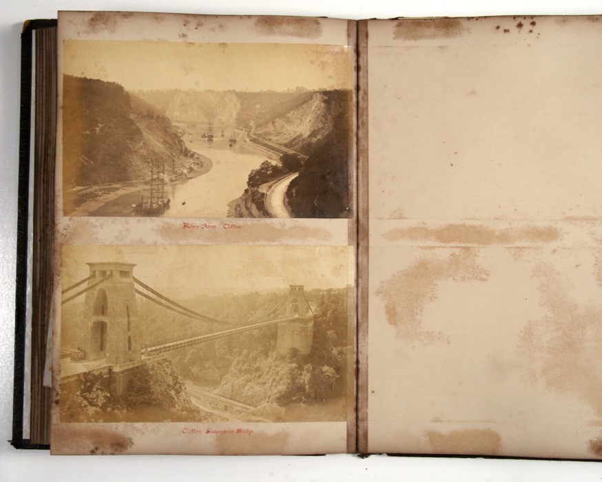 A Victorian photograph album containing photographs covering an Australian and New Zealand tour - Image 9 of 33