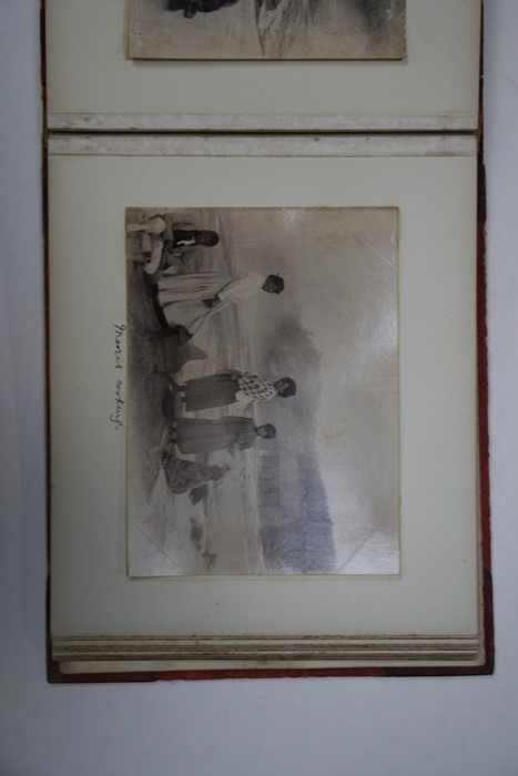 A Victorian photograph album containing photographs covering an Australian and New Zealand tour - Image 19 of 33