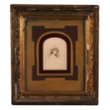 An original Victorian photograph of Ellen Terry (Dame Alice Ellen Terry, actress), framed &