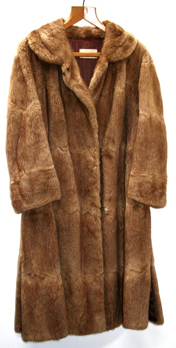 A Canadian Furs Company three quarter length fur coat.