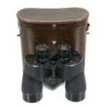 A pair of cased British Military 1945 7x50 REL/Canada binoculars.