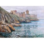Louis Le Breton (1909-1957), Impressionist school - Coastal Scene - signed & dated lower right,