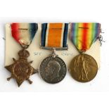 A WW1 Royal Army Medical Corps medal trio named to 51703 SJT. W.G. SPICER. R.A.M.C.