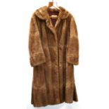 A Canadian Furs Company three quarter length fur coat.