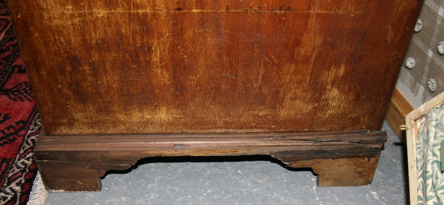 A 19th century mahogany secretaire bookcase, the astragal glazed doors enclosing a shelved interior, - Image 19 of 24