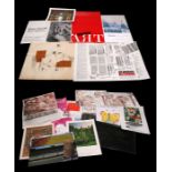 A folio containing assorted Art Exhibition and Art posters.