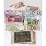 A quantity of foreign currency including 7000+ Guyana Dollars, a large quantity of Chinese Yuan,