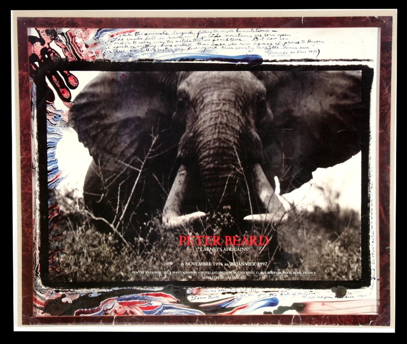 A Peter Beard 'Carnets Africains' exhibition poster; together with a group of film and music - Image 3 of 3